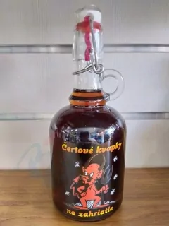 Medovina 0,5 l - Čertove kvapky na zahriatie