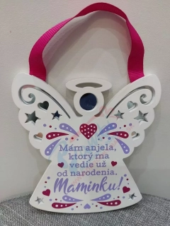 Drevená plaketka - Maminka