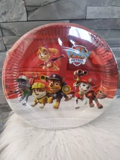 Papierové tanieriky - Paw Patroll