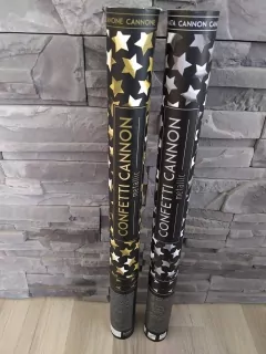 Konfety hviezdičky strieborné - metalické - 60cm