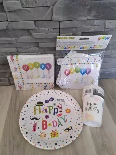 Párty set Happy Birthday