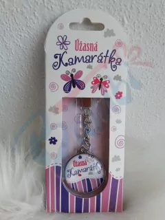 Darčeková kĺúčenka: Úžasná kamarátka