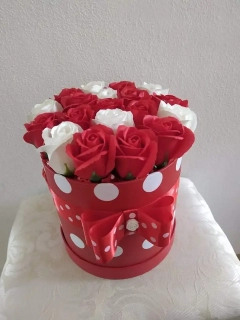 Mydlový box flower Ruža 3