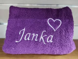 Osuška s menom Janka