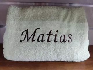Osuška s menom Matias