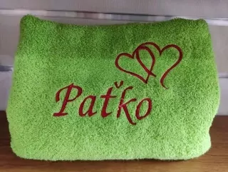Osuška s menom Paťko