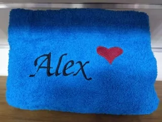 Osuška s menom Alex