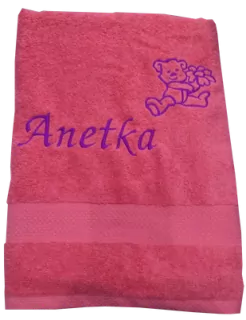 Osuška s menom Anetka