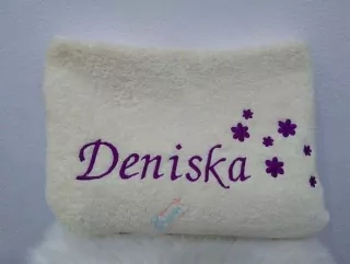 Osuška s menom Denisa