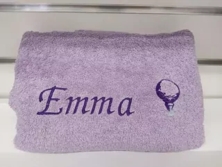 Osuška s menom Emma