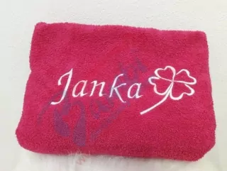 Osuška s menom Janka