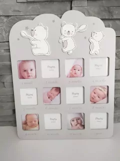 x Rámik na fotky - 12 mesiacov